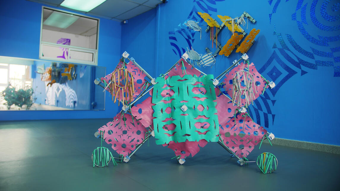 The Tuning Instrument No. 1 in Papilio Fold of Jade-Green Meadow Joo Choon Lin