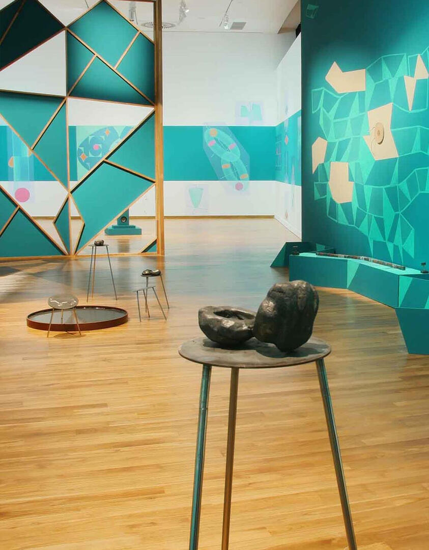 Intestinology 04: The Cold Purity of Mathematic Love/Trust Equations, Installation View, ADM gallery, NTU Singapore